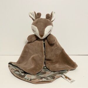 Bass Pro Shops Baby Deer Fawn Lovey Security Blanket Brown Camo Plush Puppy Toy